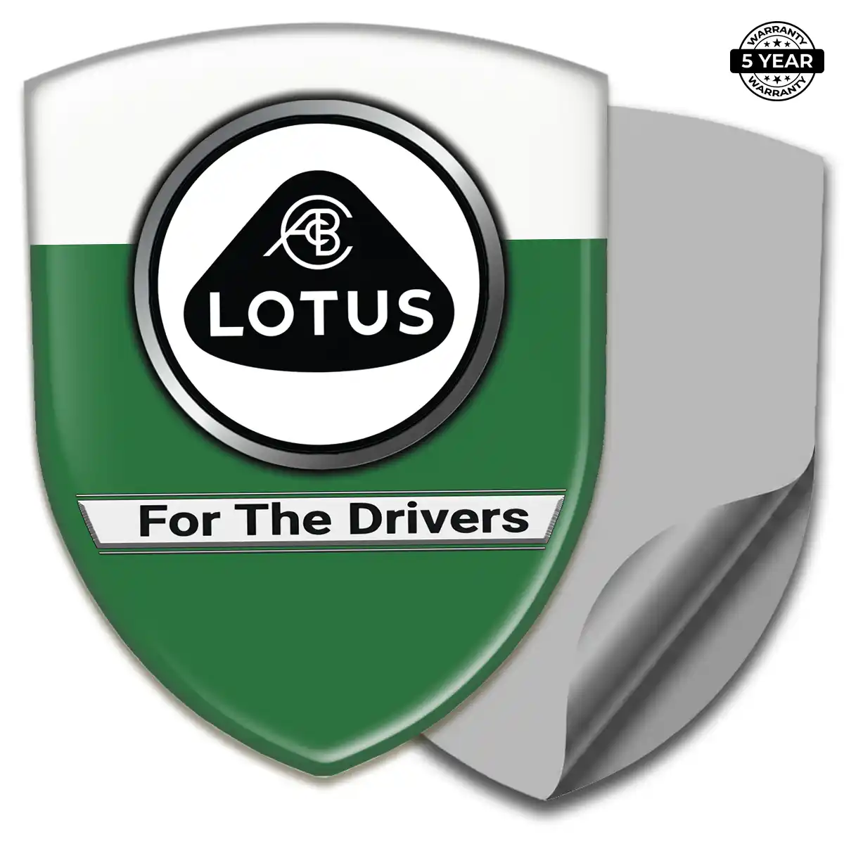 Lotus Automotive Resin Decal Outer Style