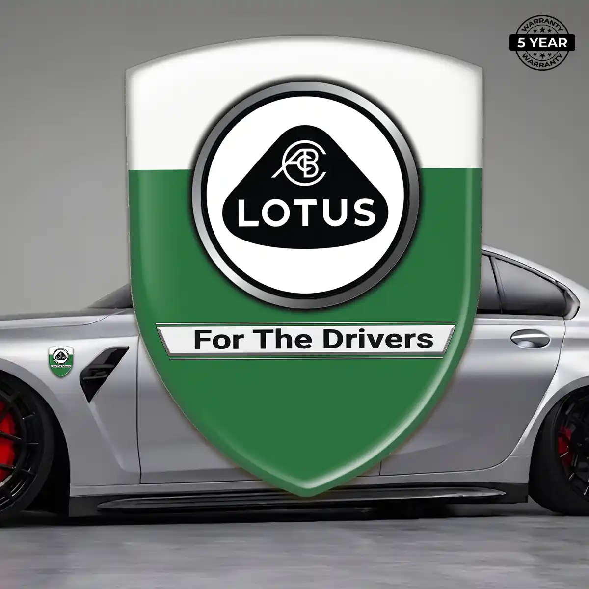 Lotus Automotive Resin Decal Outer Style