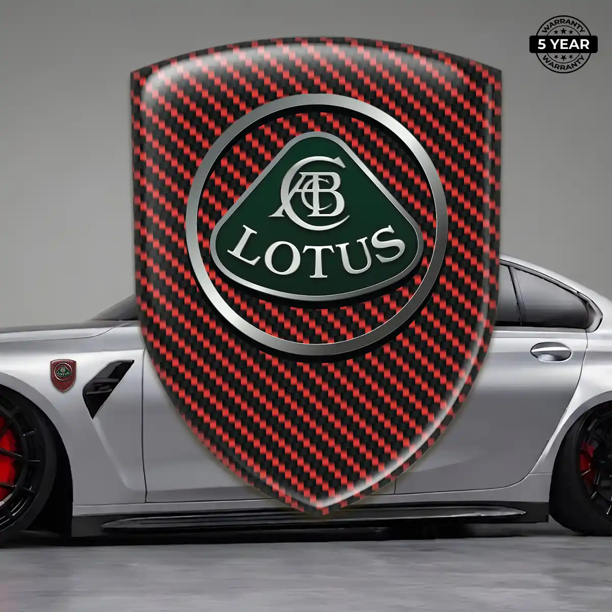 Lotus Automotive Resin Decal Prime Quality