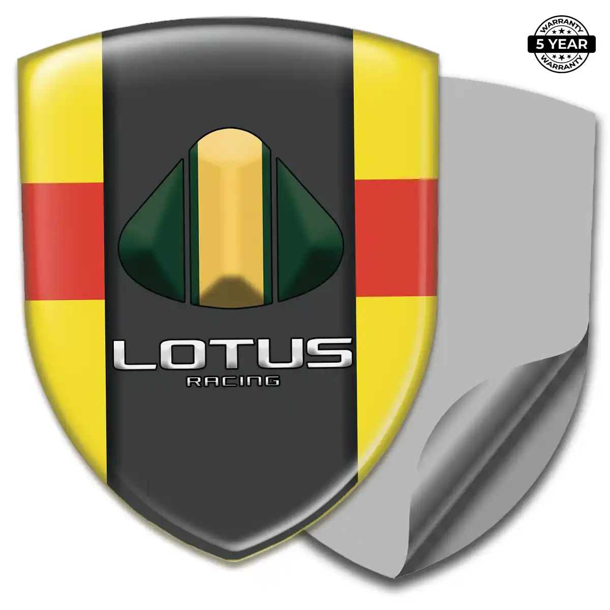 Lotus Automotive Resin Decal Resin Luxe