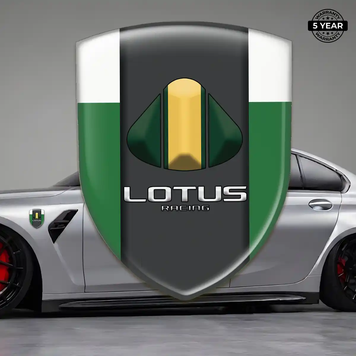 Lotus Badge Interior Elegance