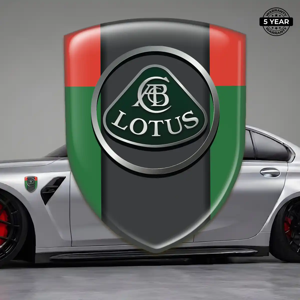 Lotus Badge Premium Dome
