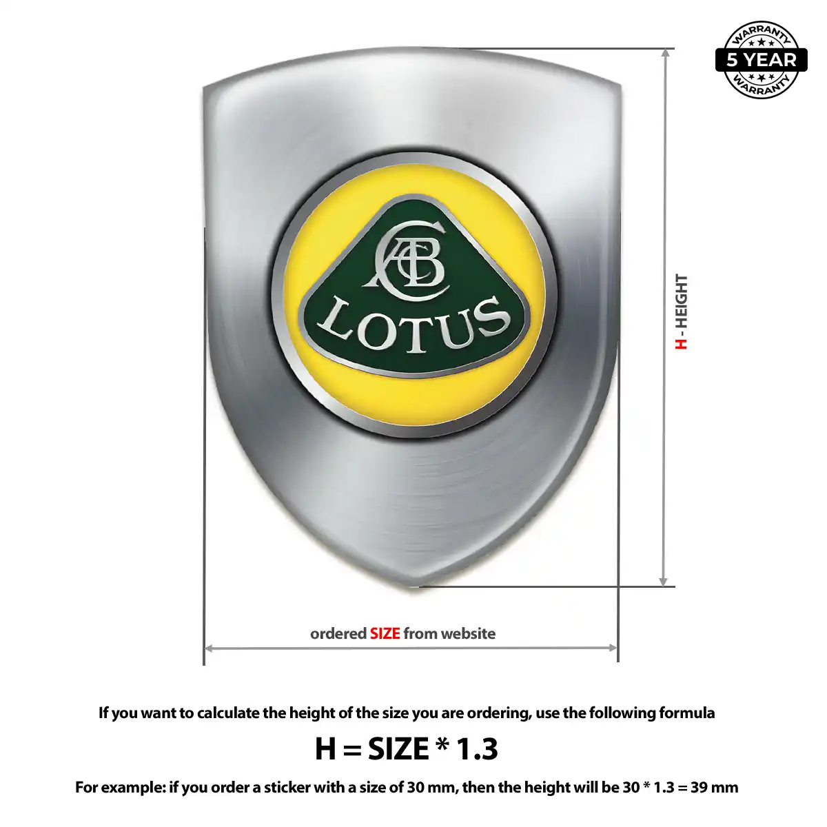 Lotus Badge Prestige Line