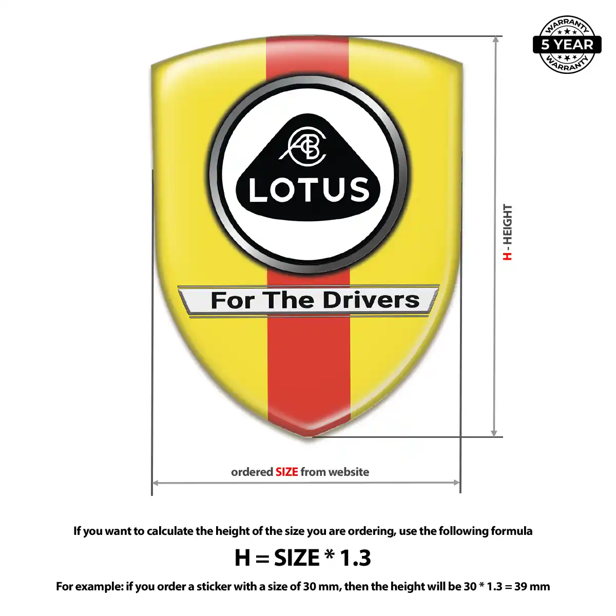 Lotus Badge Signature Grade