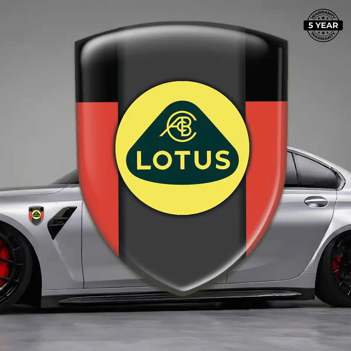 Lotus Badge Sleek Style