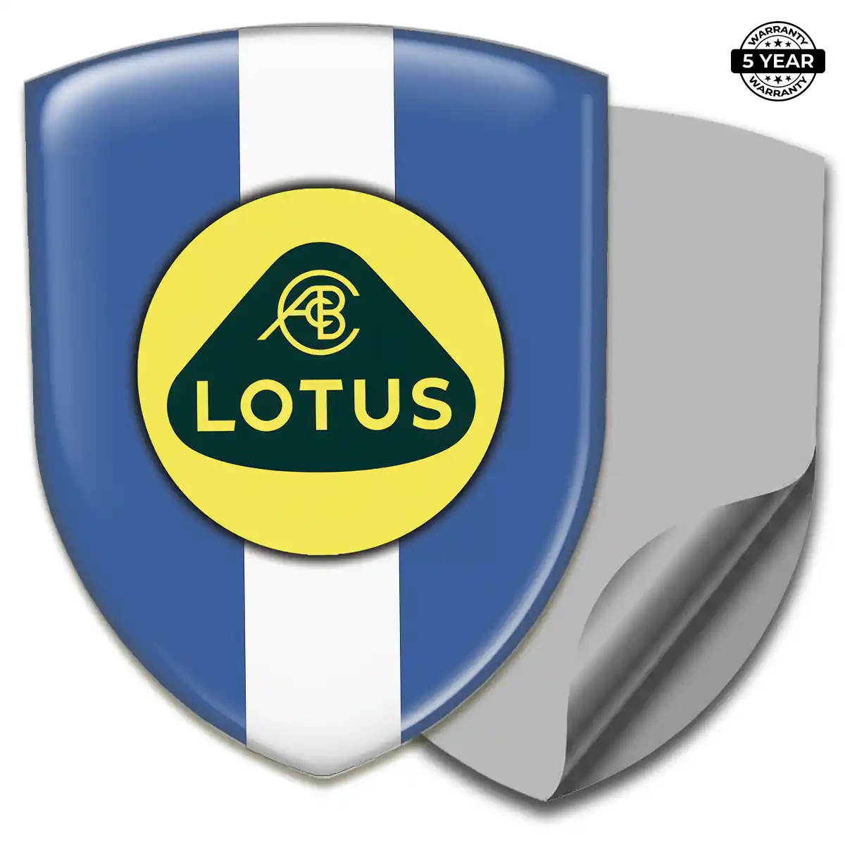 Lotus Car Badge Sticker Deluxe Edition