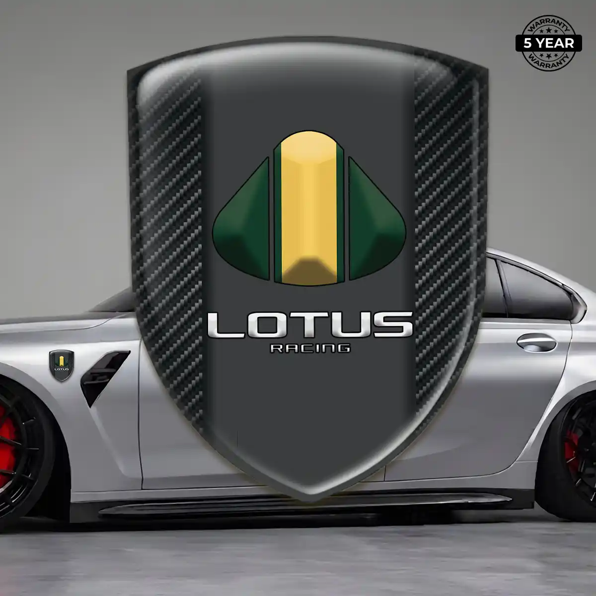 Lotus Car Badge Sticker Elite Edition