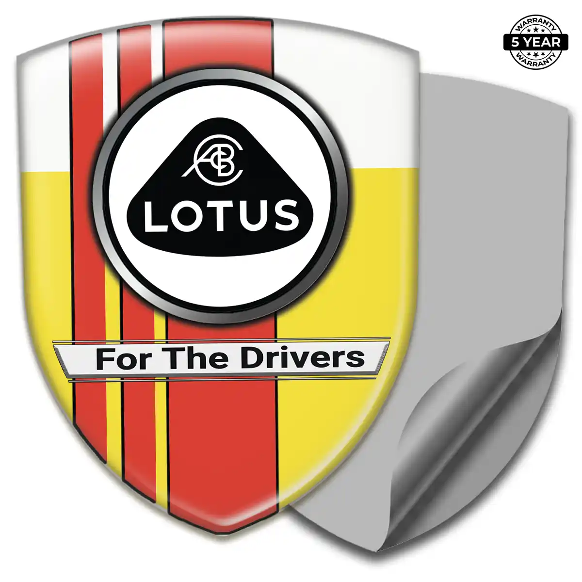 Lotus Car Badge Sticker Exterior Luxe