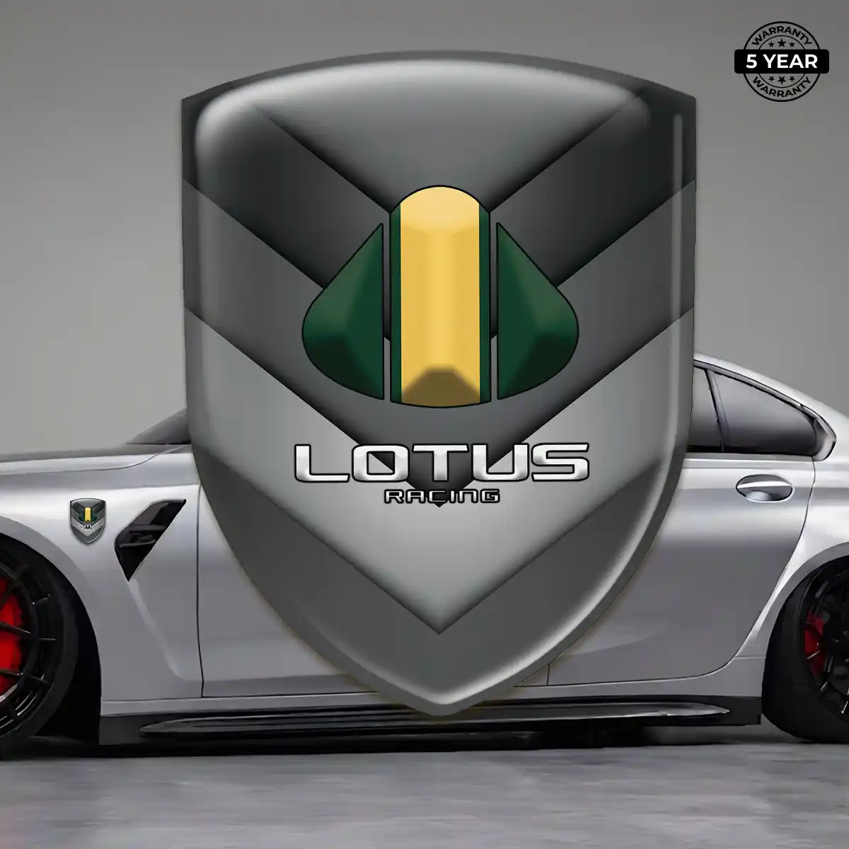 Lotus Car Badge Sticker Resin Elite