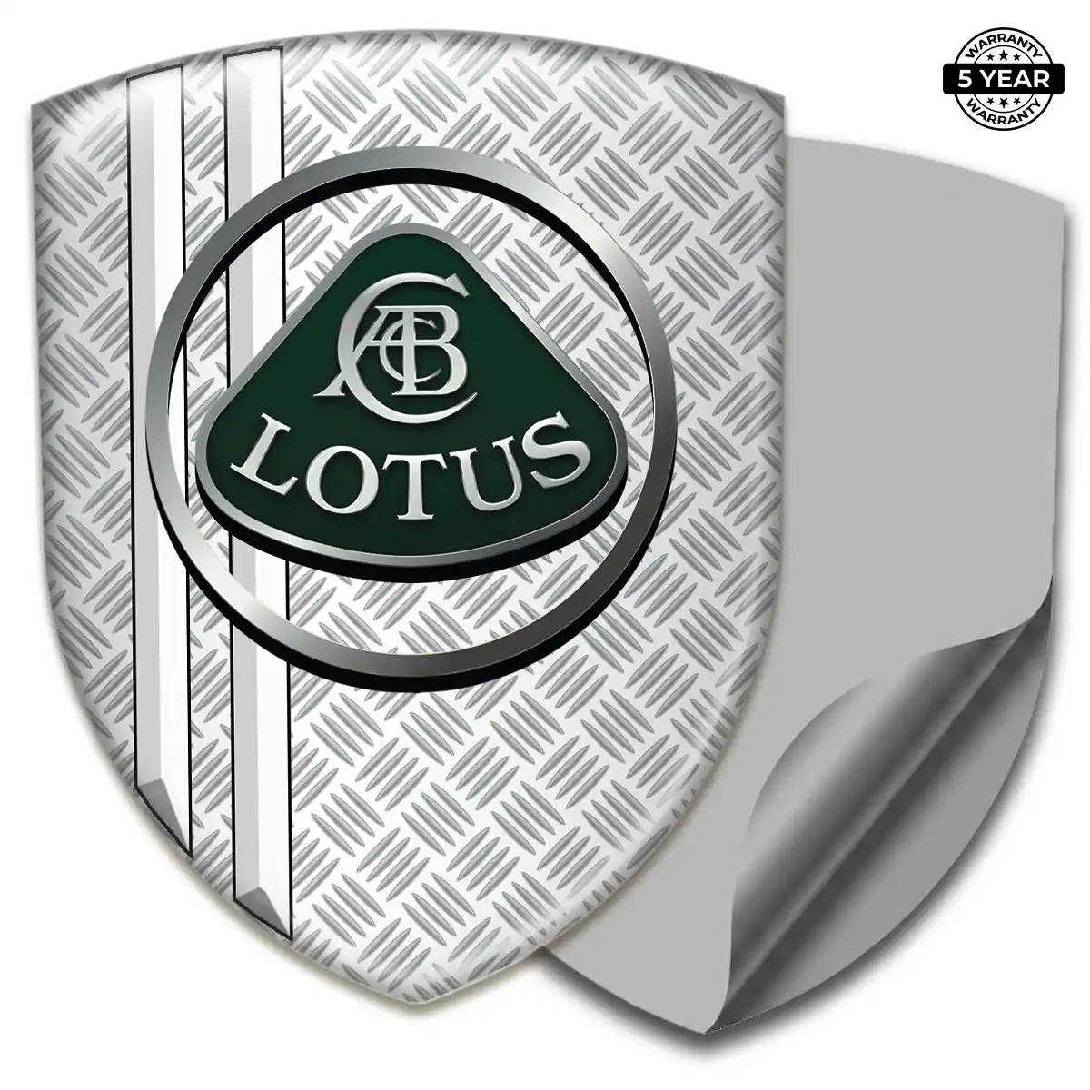 Lotus Car Badge Sticker Signature Grade