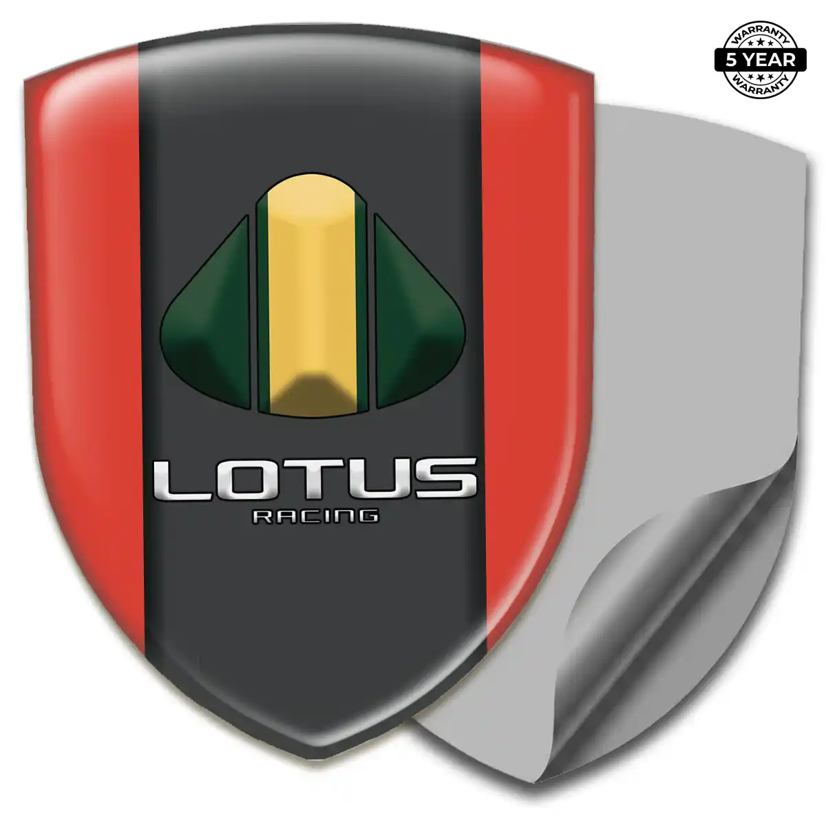 Lotus Car Badge Sticker Sleek Style