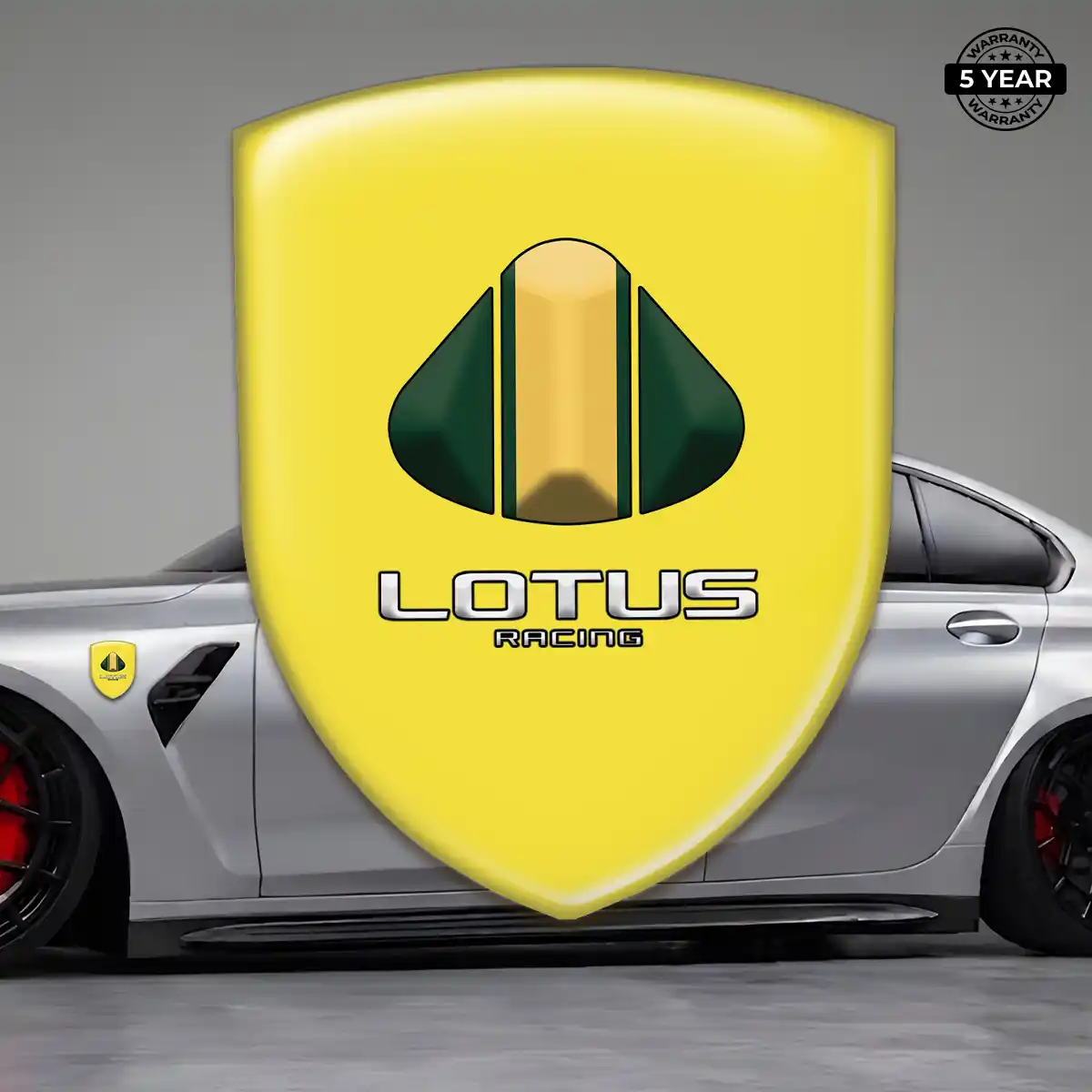 Lotus Car Badge Sticker Superior Craft