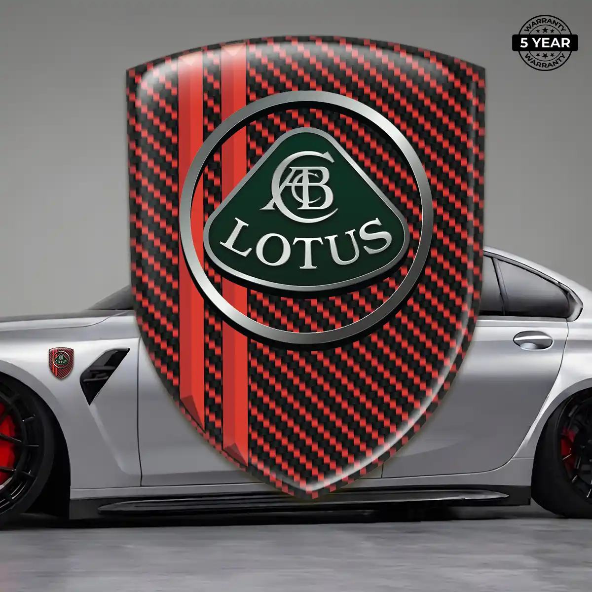 Lotus Car Emblem Decal Deluxe Edition
