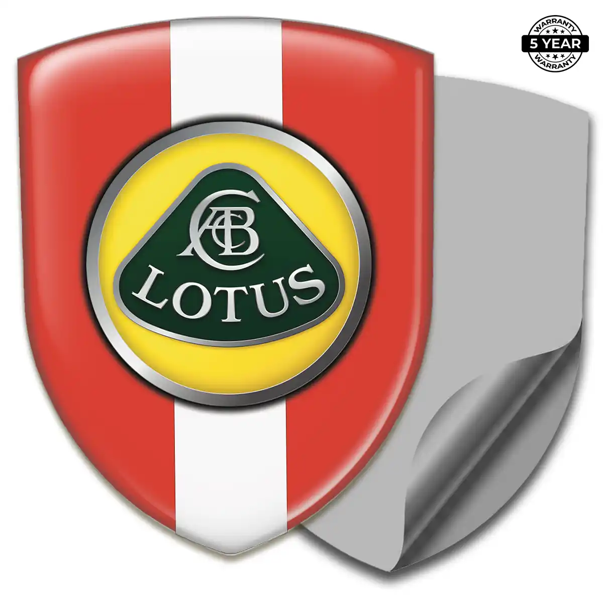 Lotus Car Emblem Decal Elite Edition
