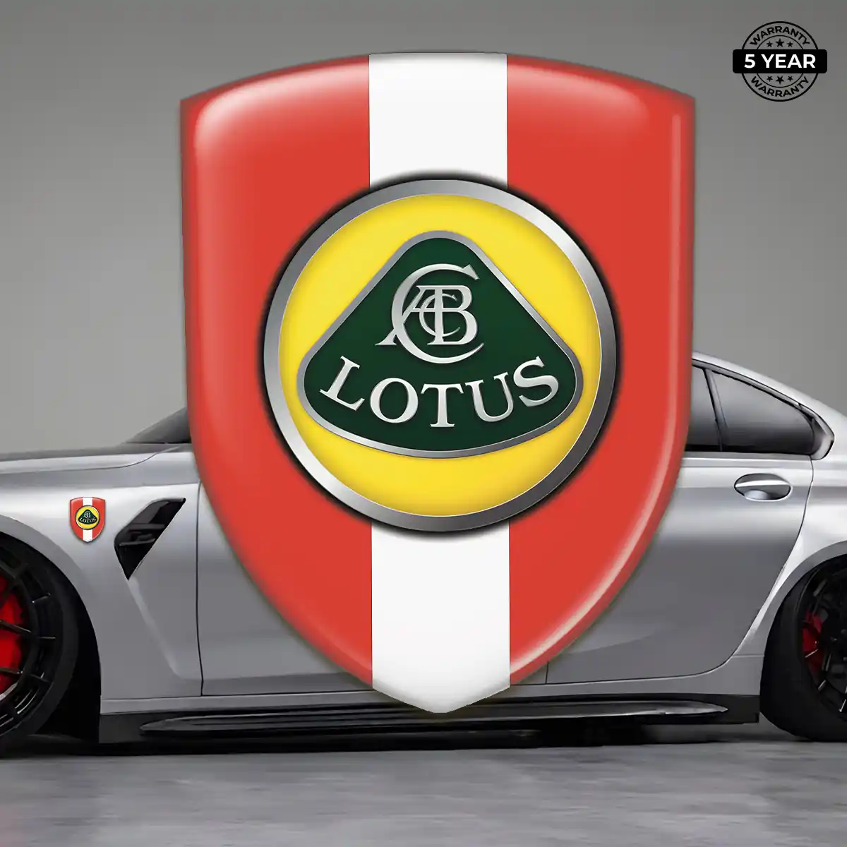 Lotus Car Emblem Decal Elite Edition