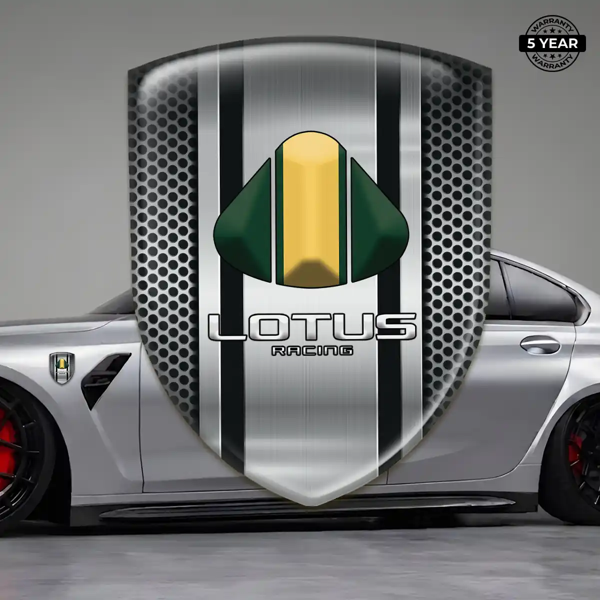 Lotus Car Emblem Decal Opulent Line