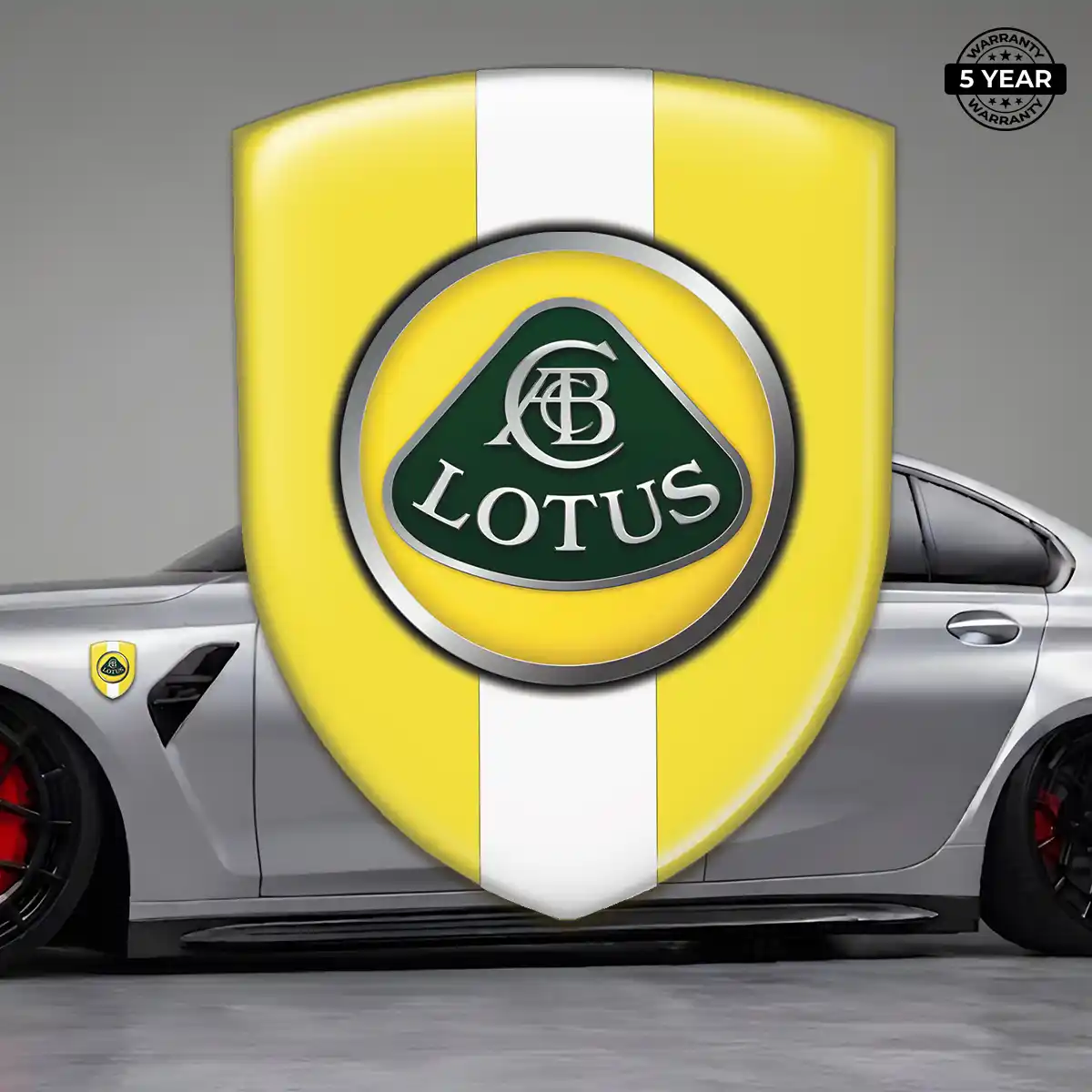 Lotus Car Emblem Decal Prestige Line