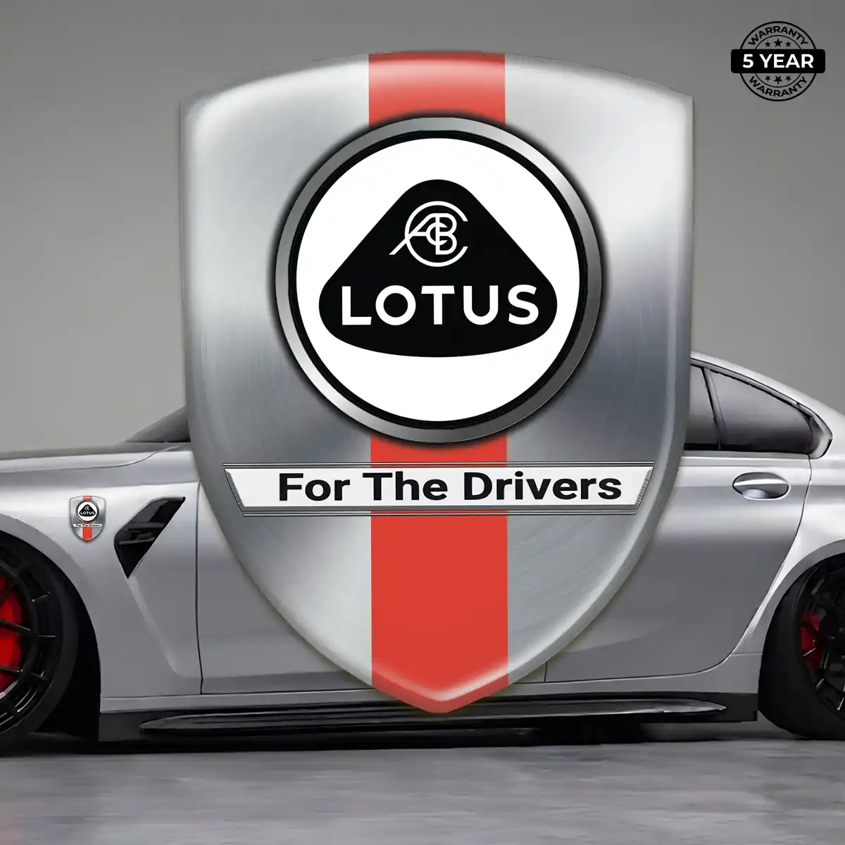 Lotus Car Emblem Decal Prime Quality