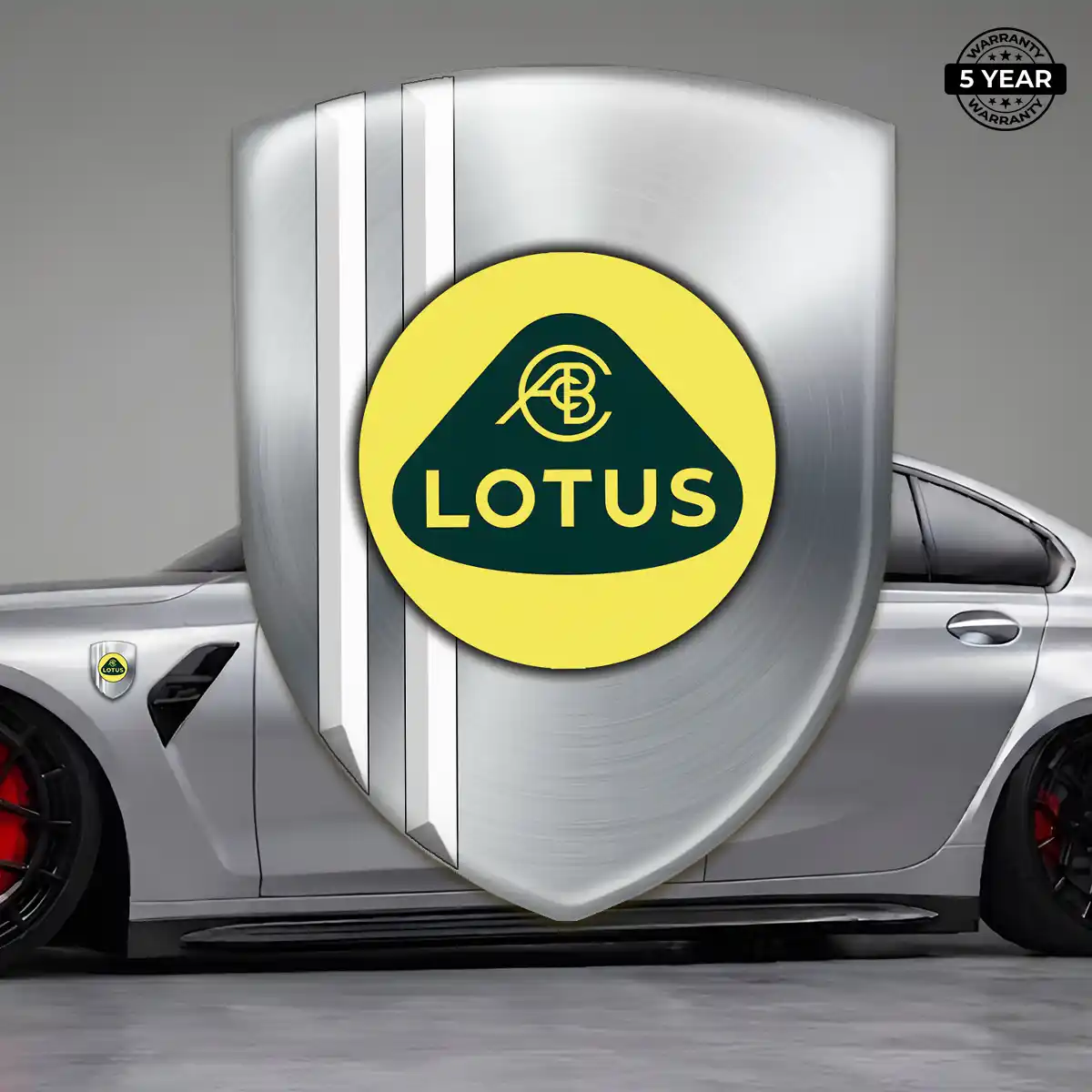 Lotus Car Emblem Decal Refined Design