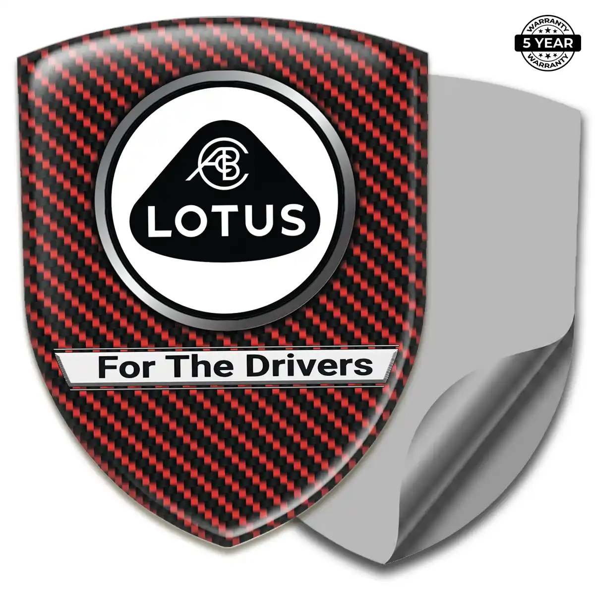 Lotus Car Emblem Decal Sleek Style