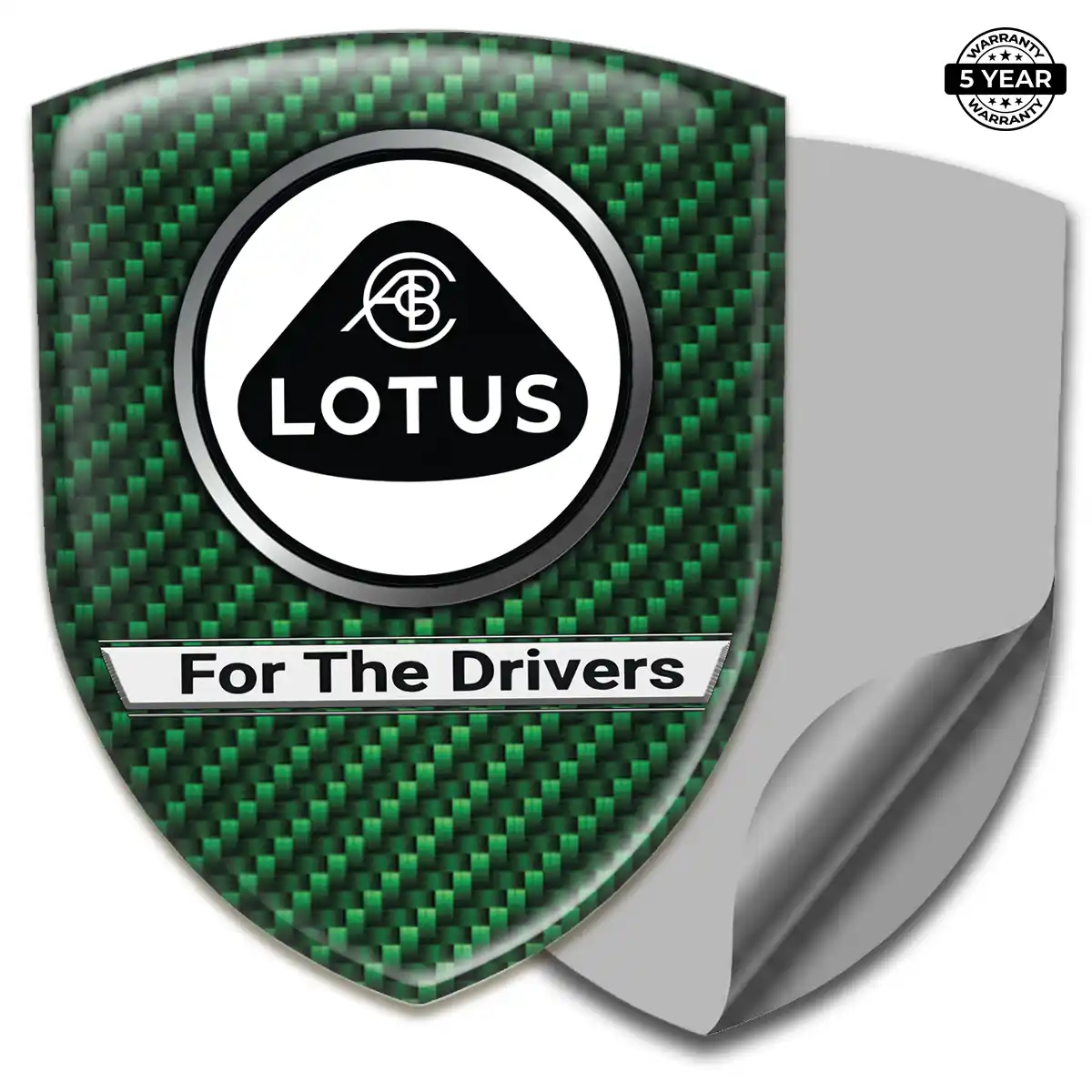 Lotus Car Emblem Overlay Cabin Style