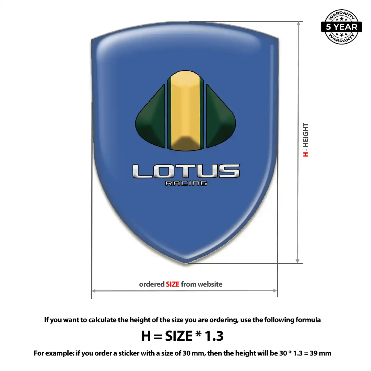 Lotus Car Emblem Overlay Deluxe Edition