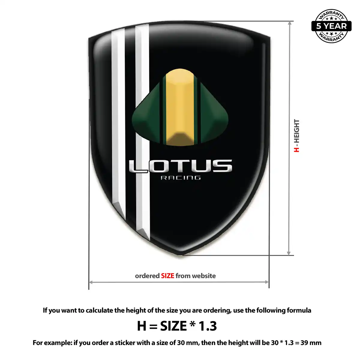 Lotus Car Emblem Overlay Elite Edition