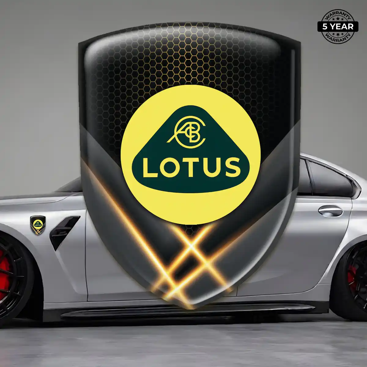 Lotus Car Emblem Overlay Exclusive Series