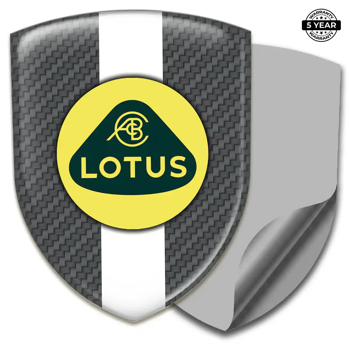 Lotus Car Emblem Overlay Opulent Line