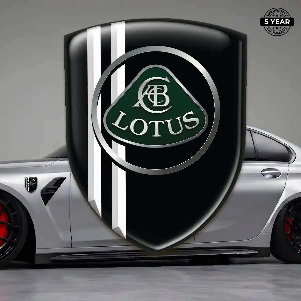 Lotus Car Emblem Overlay Prestige Line