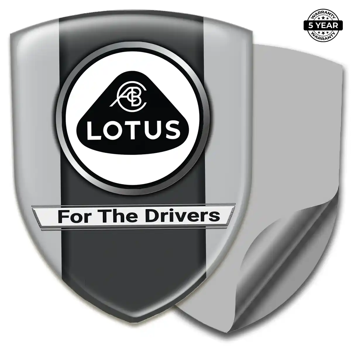 Lotus Car Emblem Overlay Refined Design