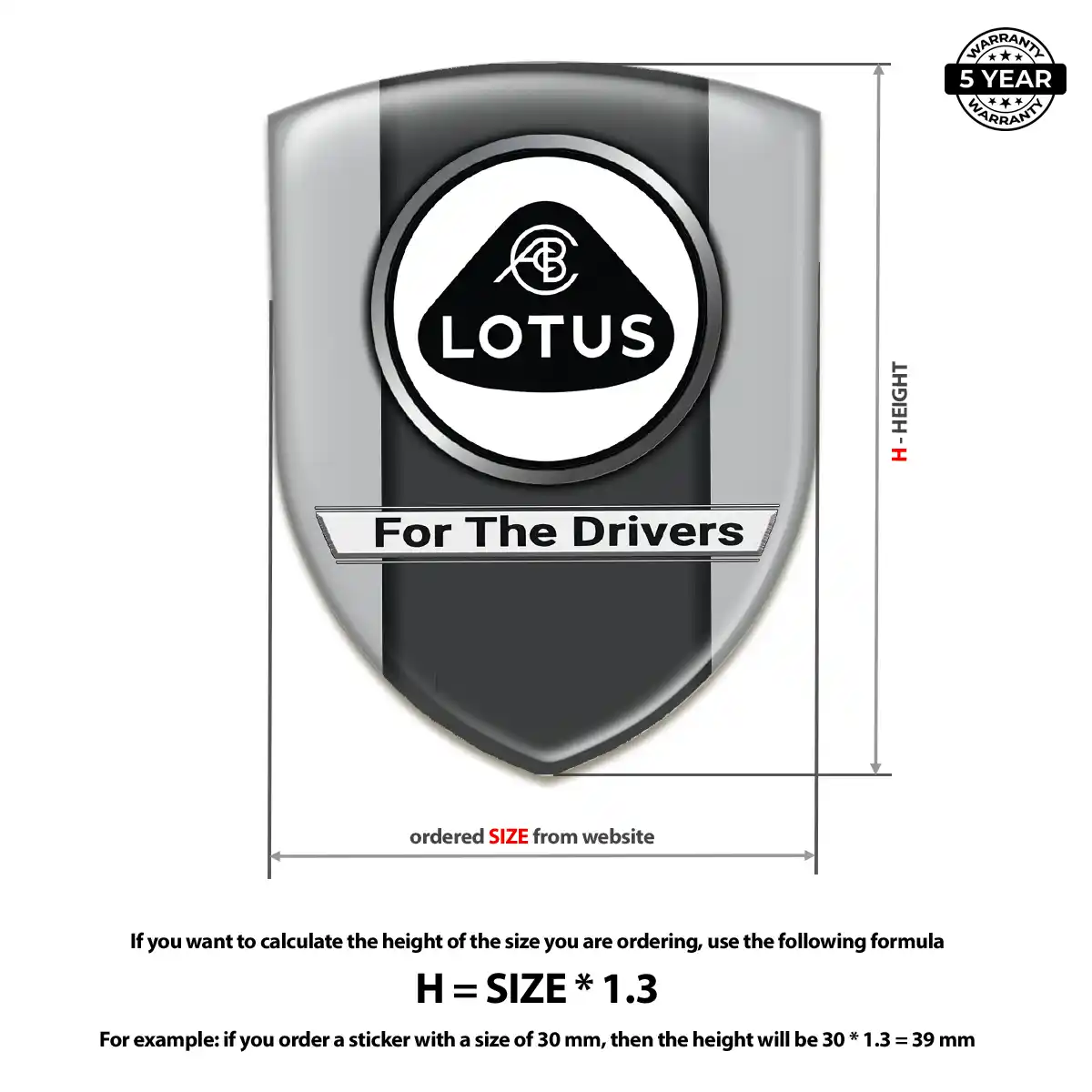 Lotus Car Emblem Overlay Refined Design