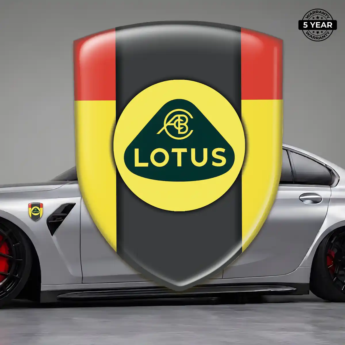 Lotus Car Emblem Overlay Resin Luxe