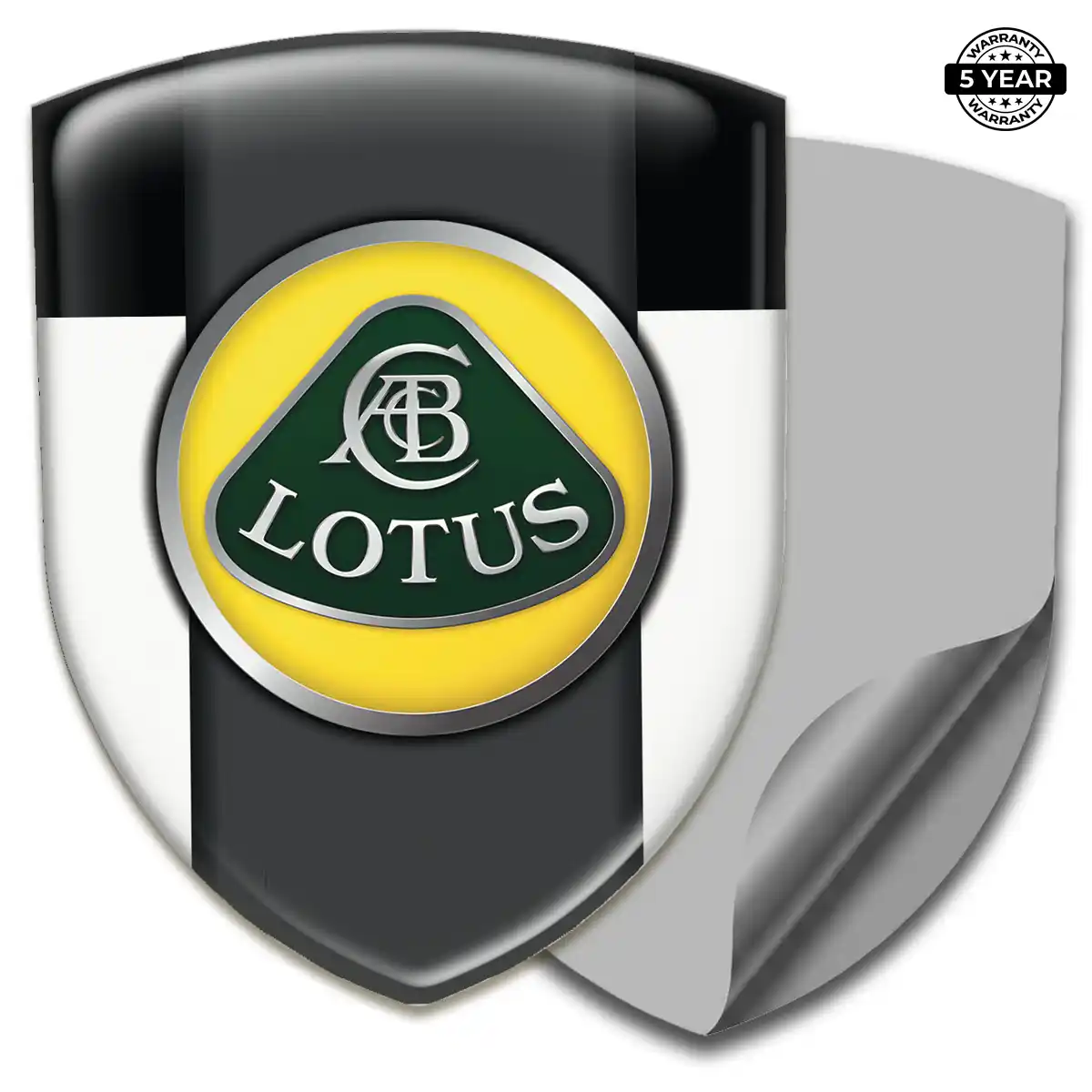 Lotus Car Emblem Overlay Signature Grade