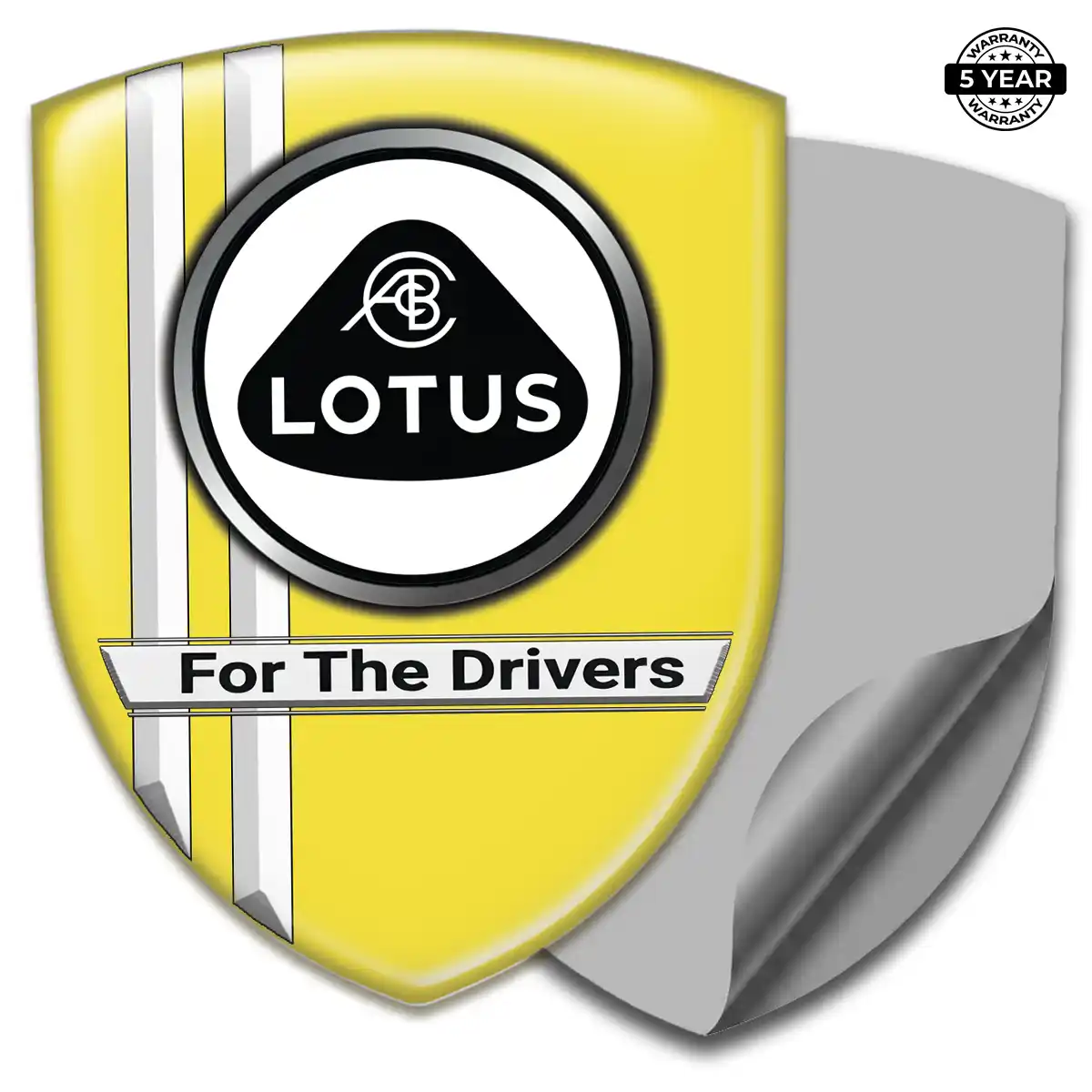 Lotus Car Emblem Overlay Sleek Style