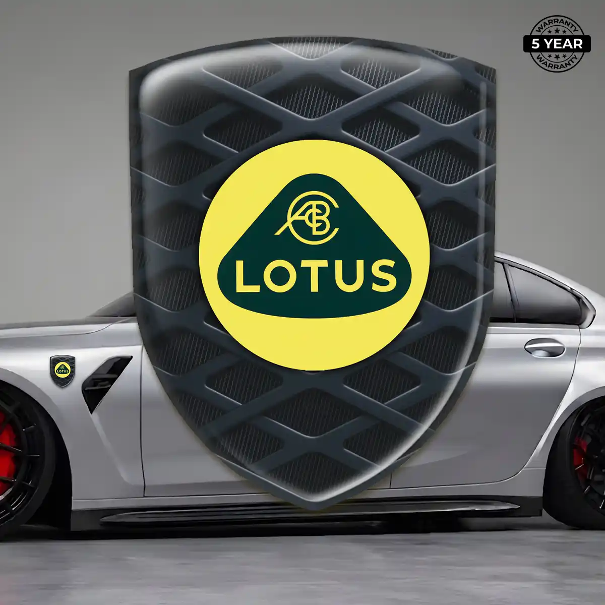 Lotus Car Emblem Overlay Superior Craft