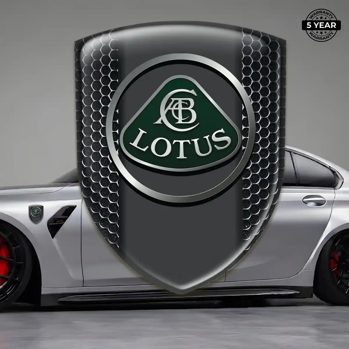 Lotus Car Emblem Sticker Deluxe Edition