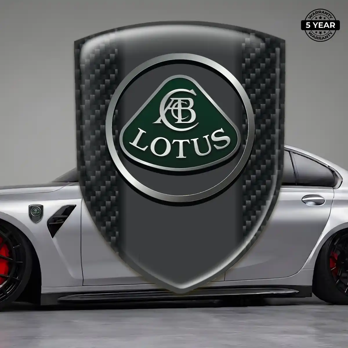 Lotus Car Emblem Sticker Elite Edition