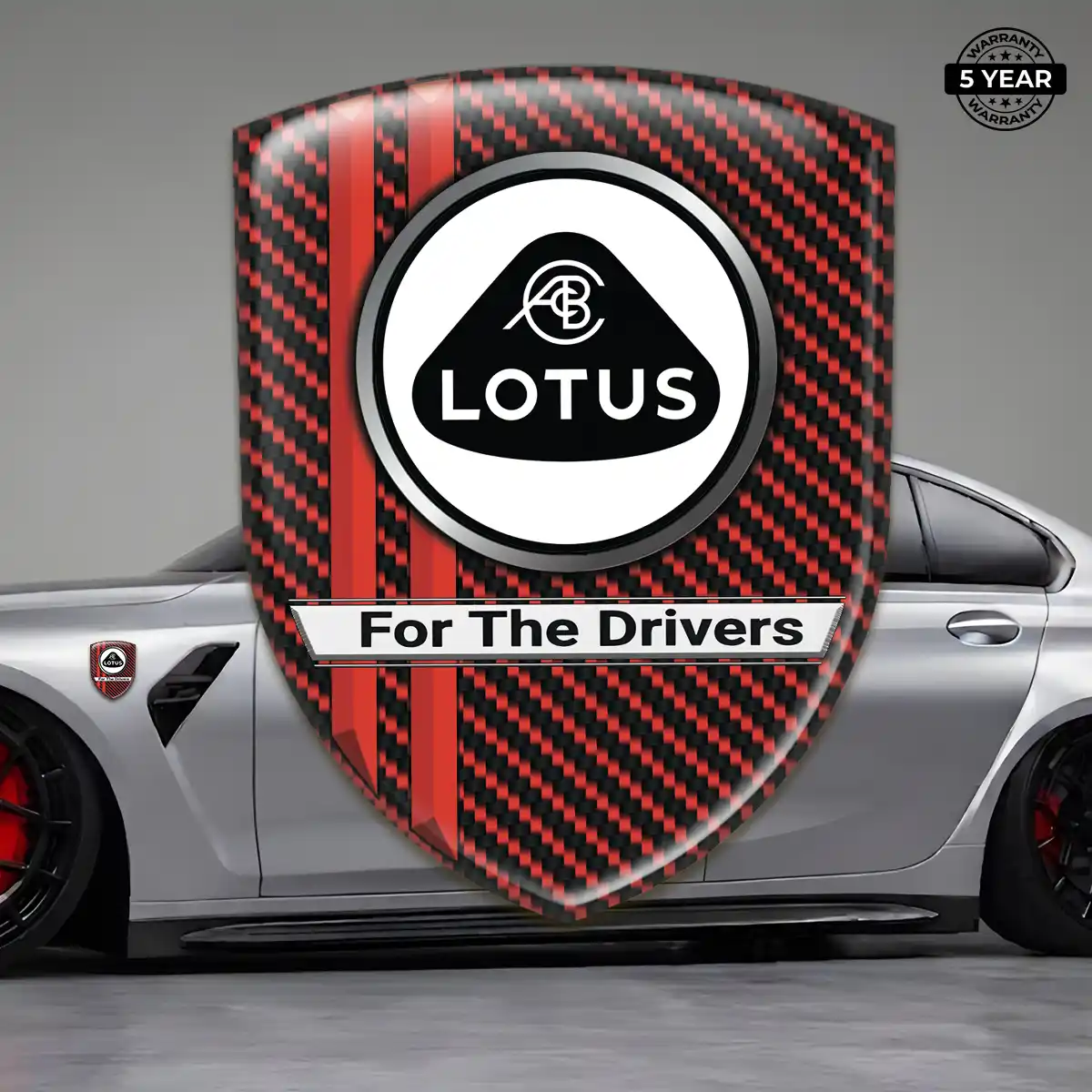 Lotus Car Emblem Sticker Exclusive Series