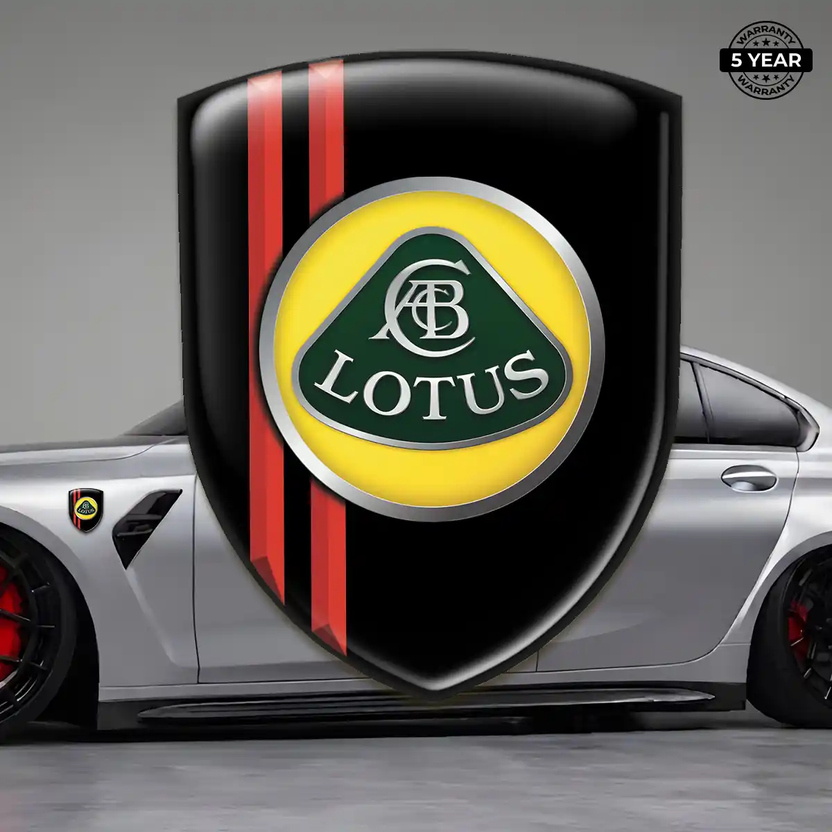 Lotus Car Emblem Sticker Exterior Luxe