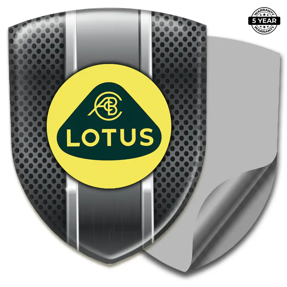 Lotus Car Emblem Sticker Interior Elegance
