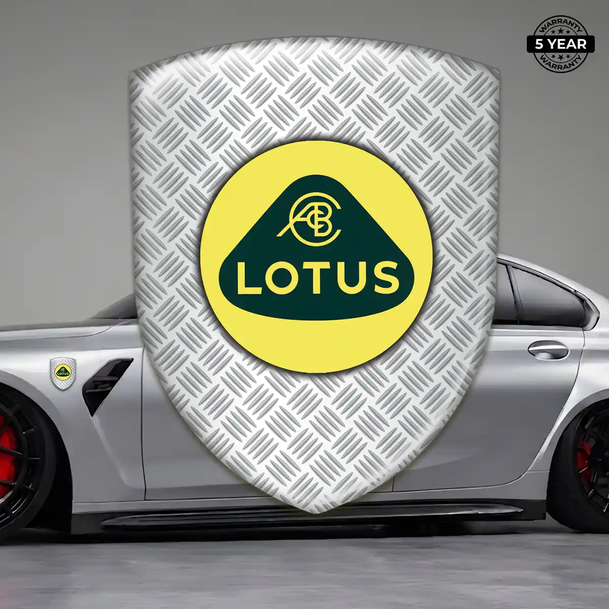 Lotus Car Emblem Sticker Interior Luxe