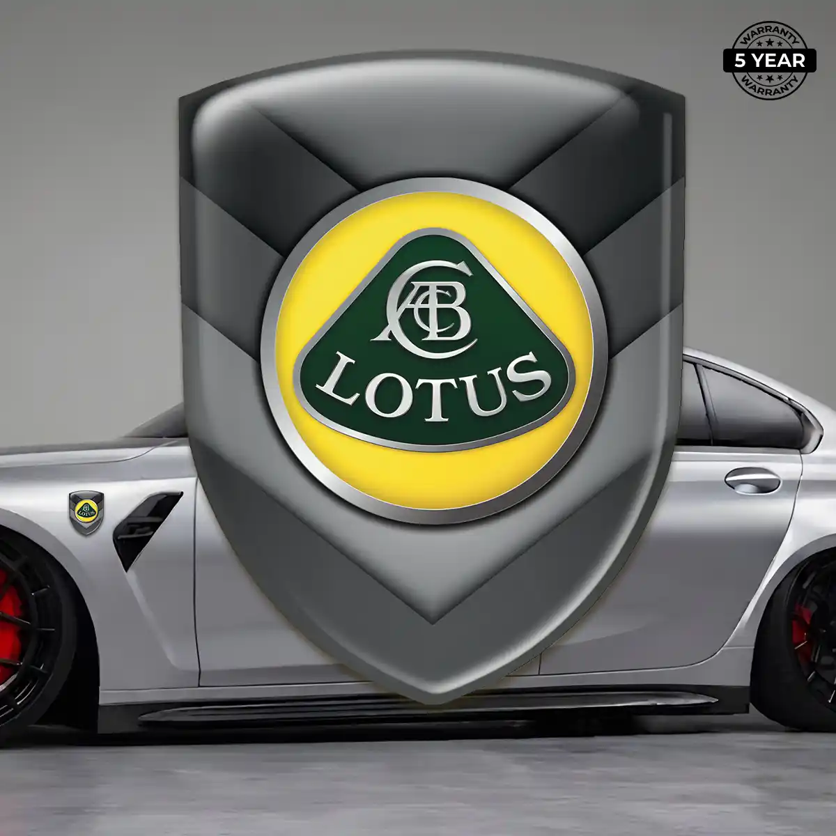 Lotus Car Emblem Sticker Prestige Line