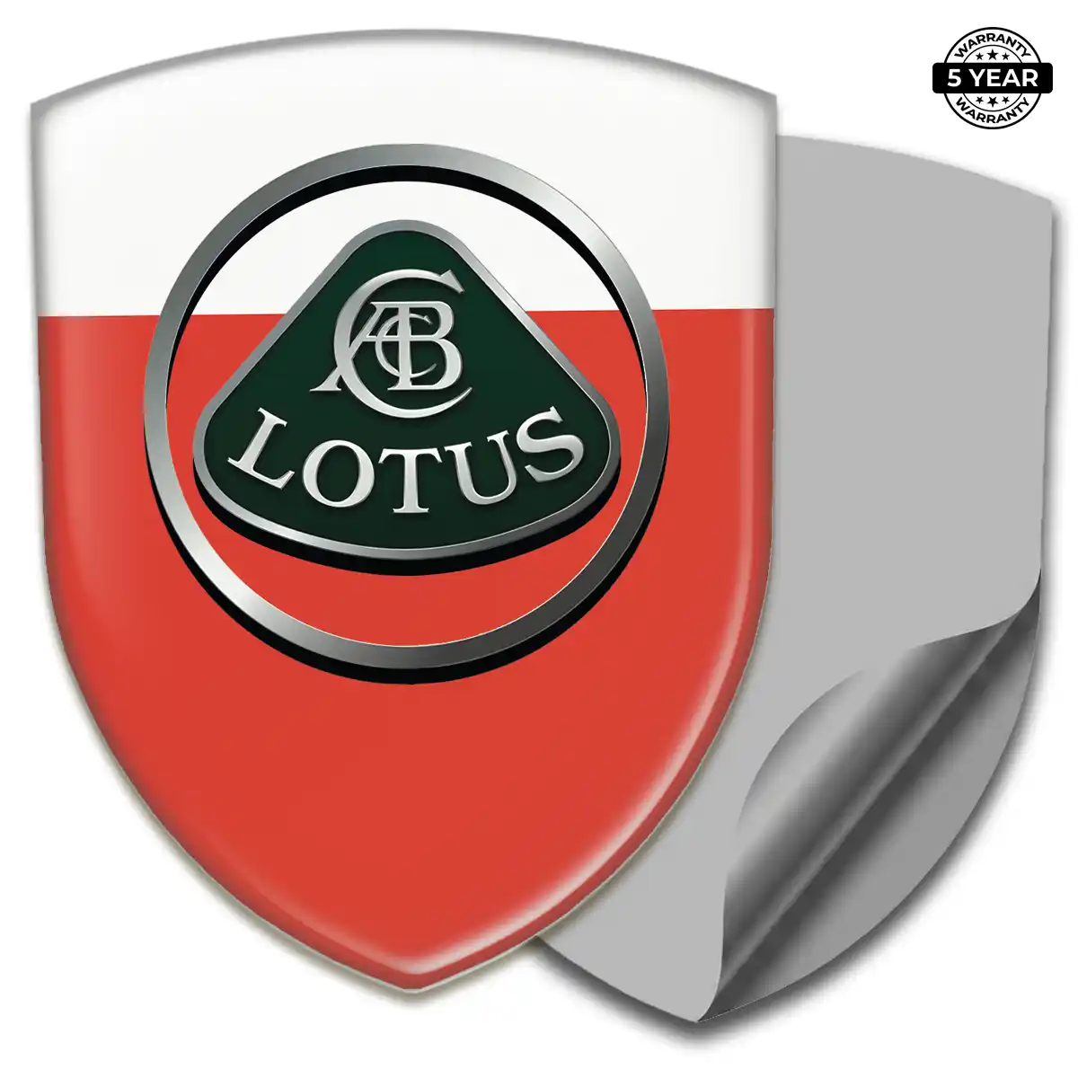 Lotus Car Emblem Sticker Sleek Style