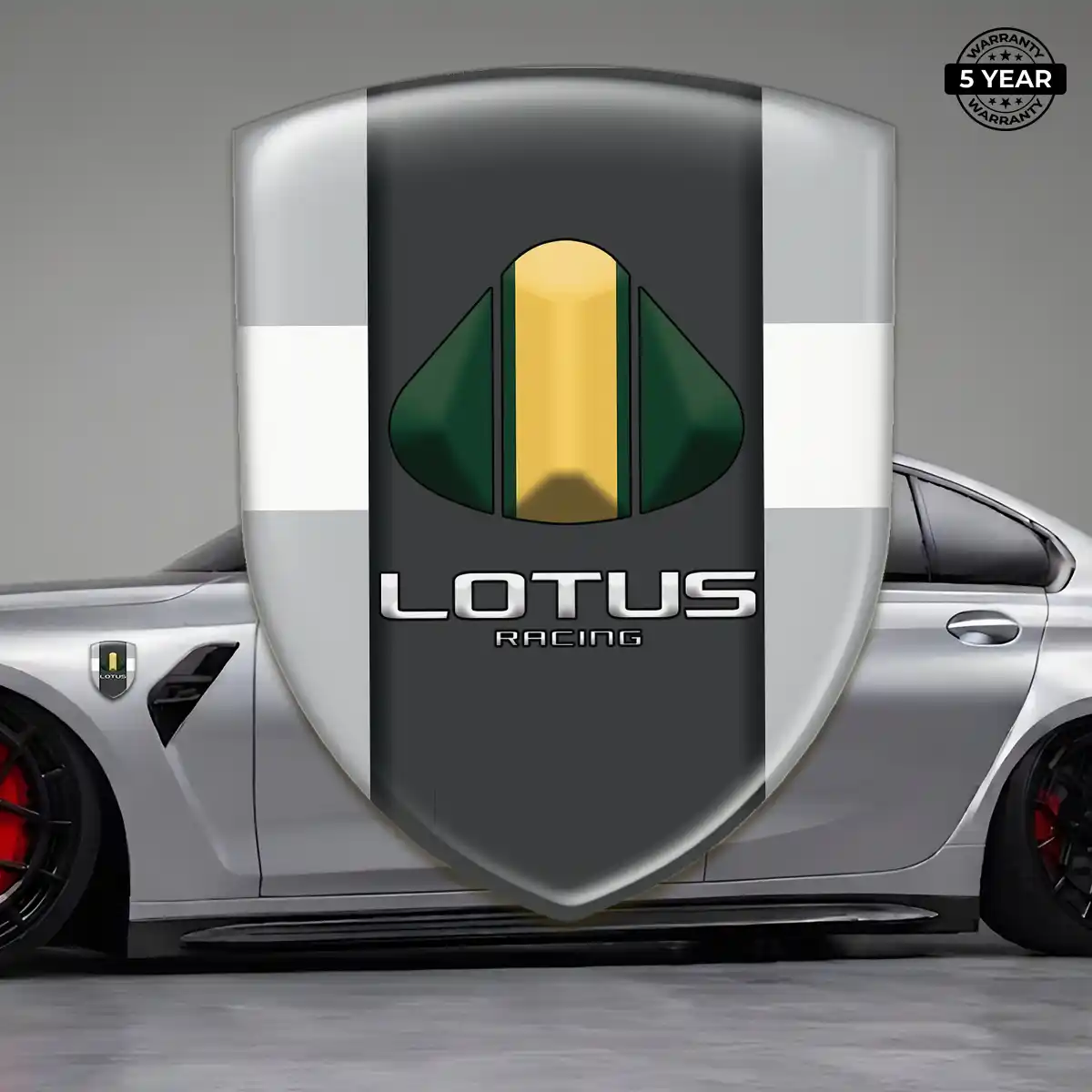Lotus Car Emblem Sticker Superior Craft
