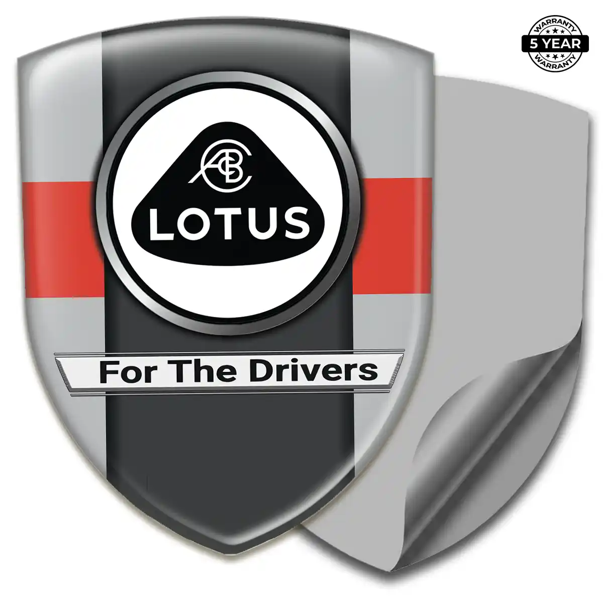 Lotus Car Logo Decal Interior Elegance