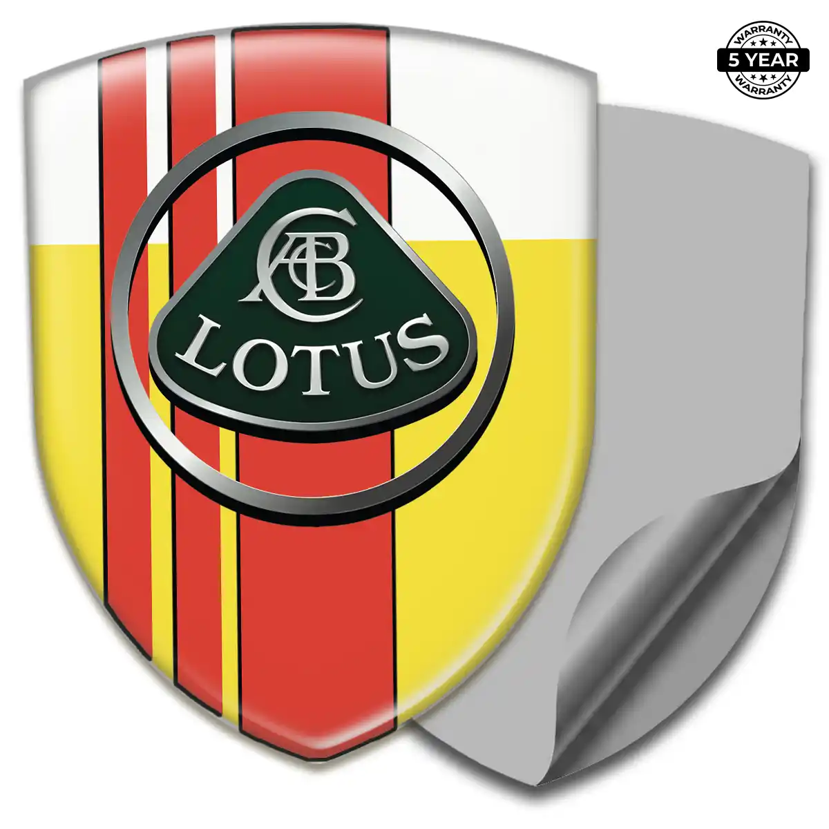 Lotus Car Logo Decal Interior Luxe
