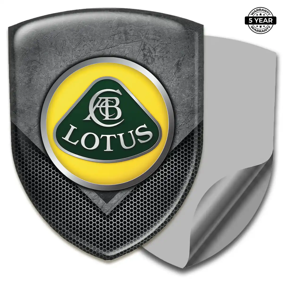 Lotus Car Logo Decal Premium Dome