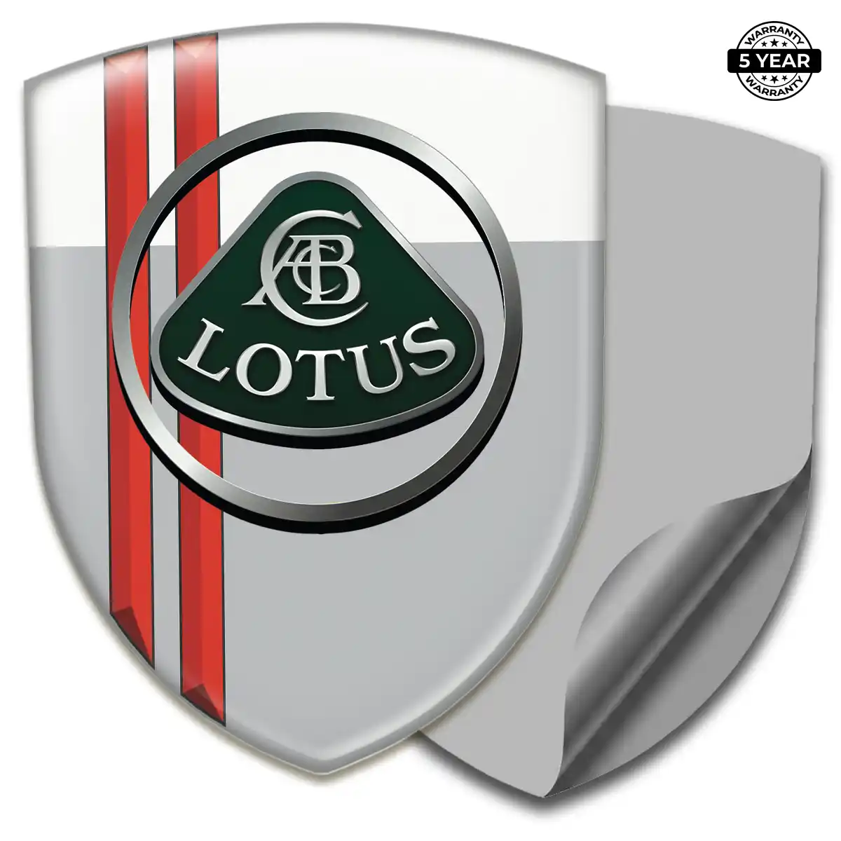 Lotus Car Logo Decal Refined Design