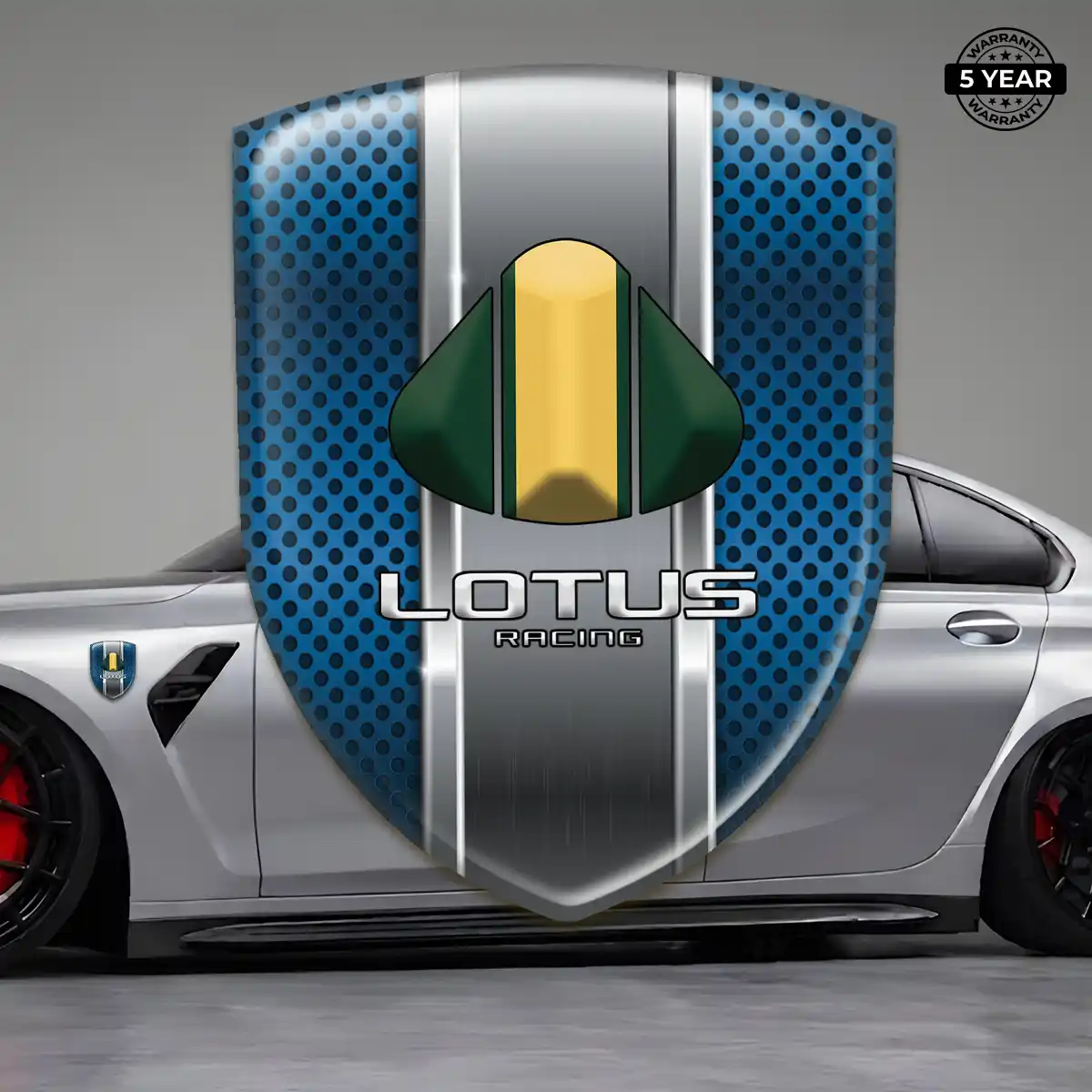Lotus Car Logo Decal Resin Luxe